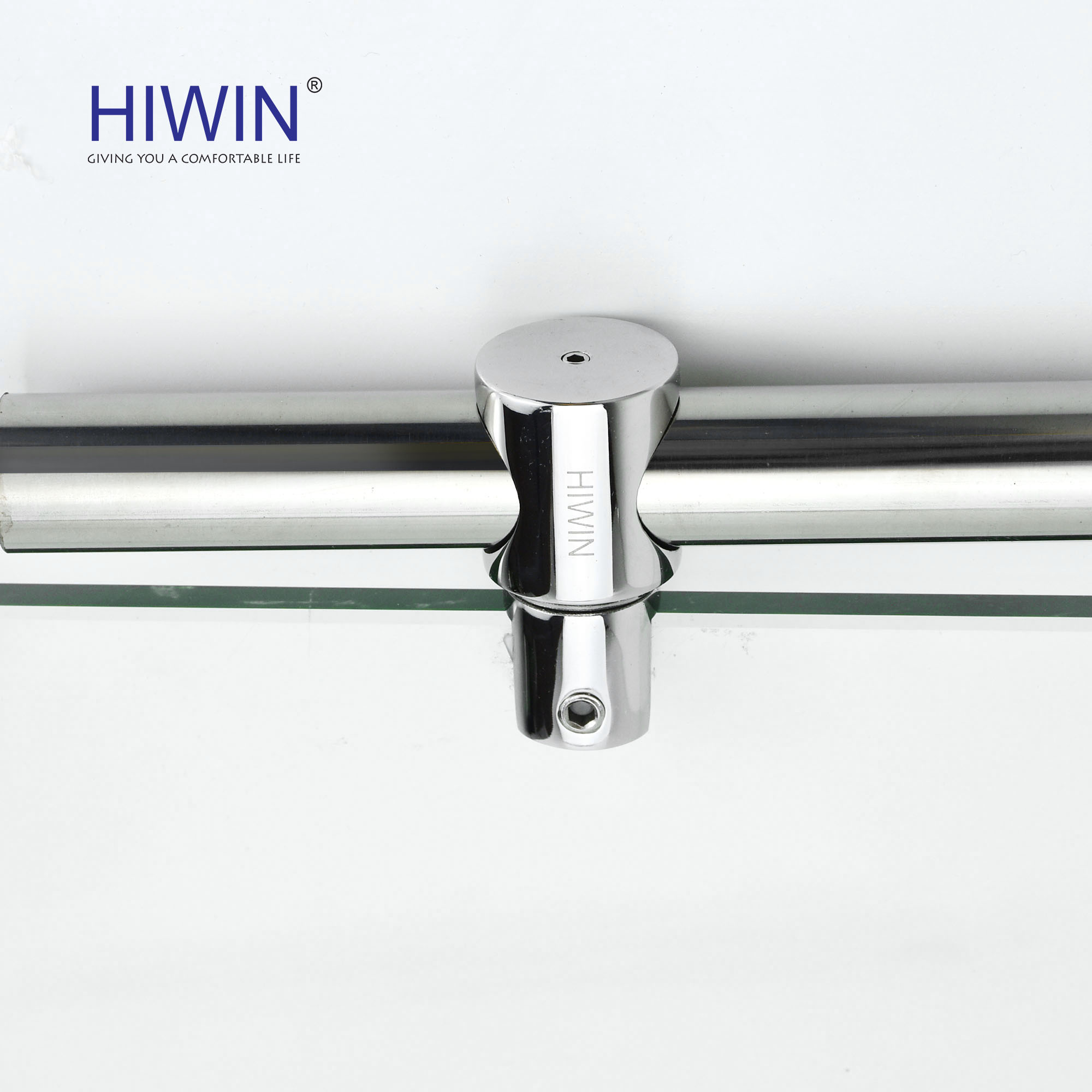 Kẹp kính trên vách tắm kính sang trọng bền bỉ