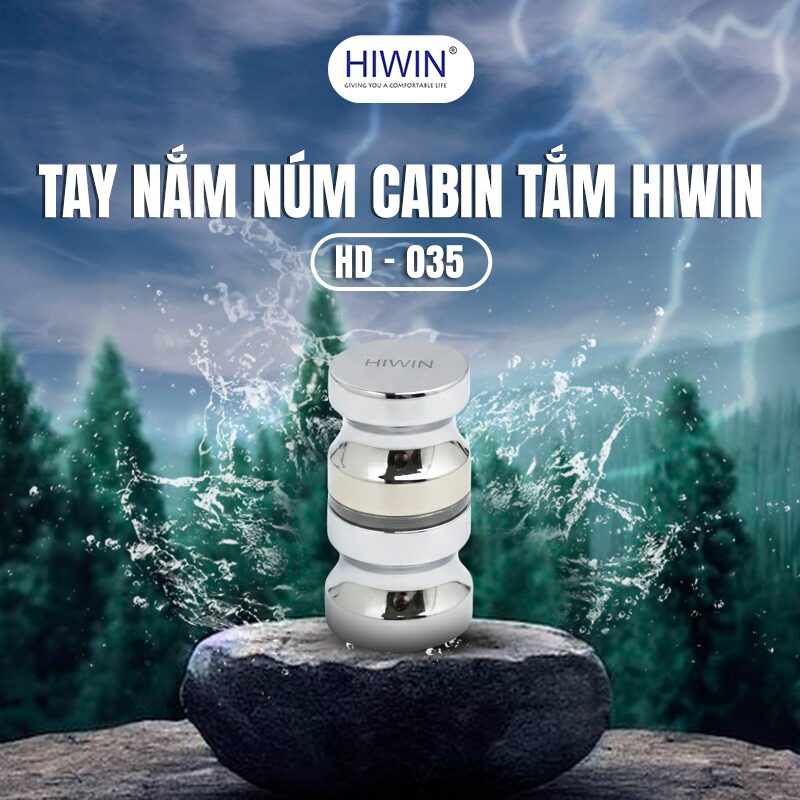 Tay nắm núm cabin tắm Hiwin HD-035
