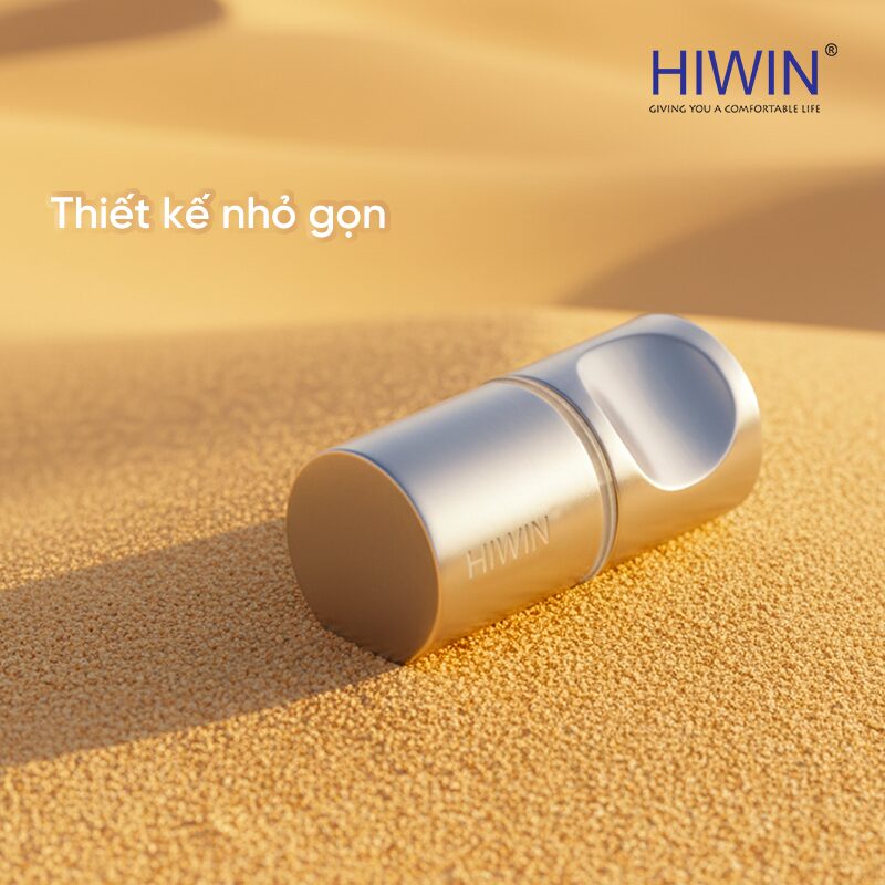 Thiết kế hình trụ tròn đối xứng – gọn gàng, hiện đại, dễ phối hợp với mọi phong cách nội thất.