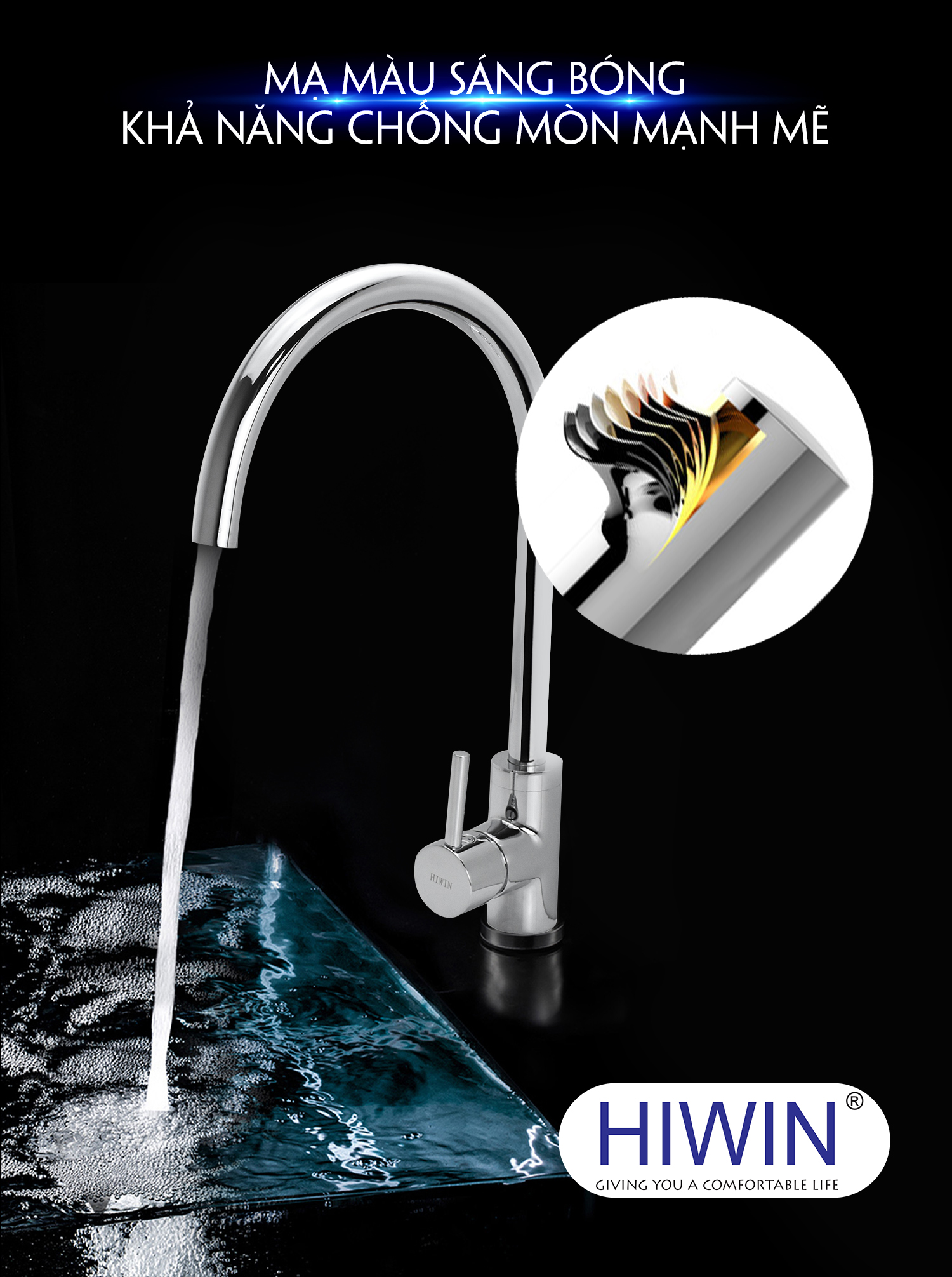 Xử lý bề mặt: Mặt gương bóng