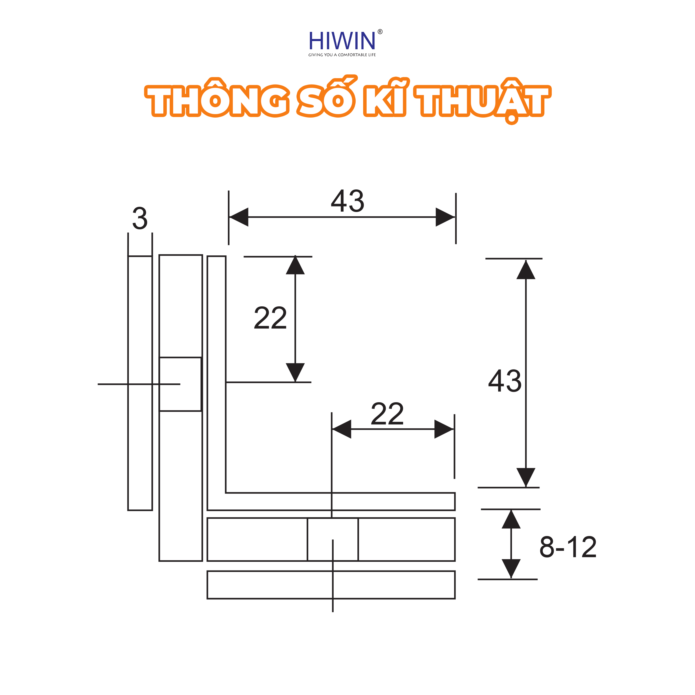 Thông số kỹ thuật của Hiwin FC-087