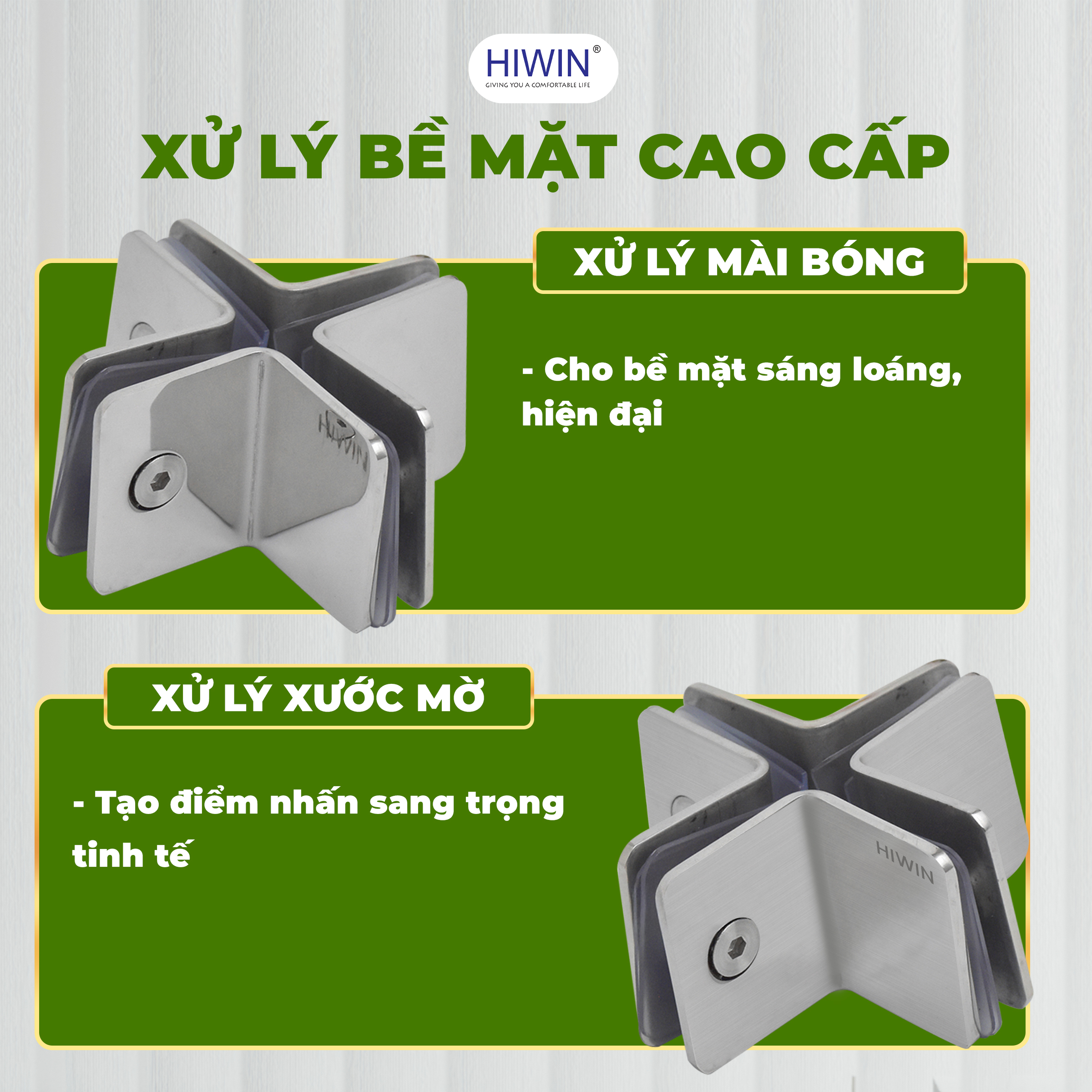 Kẹp định vị chữ thập Hiwin FC-092B có đa dạng phân loại xử lý bề mặt