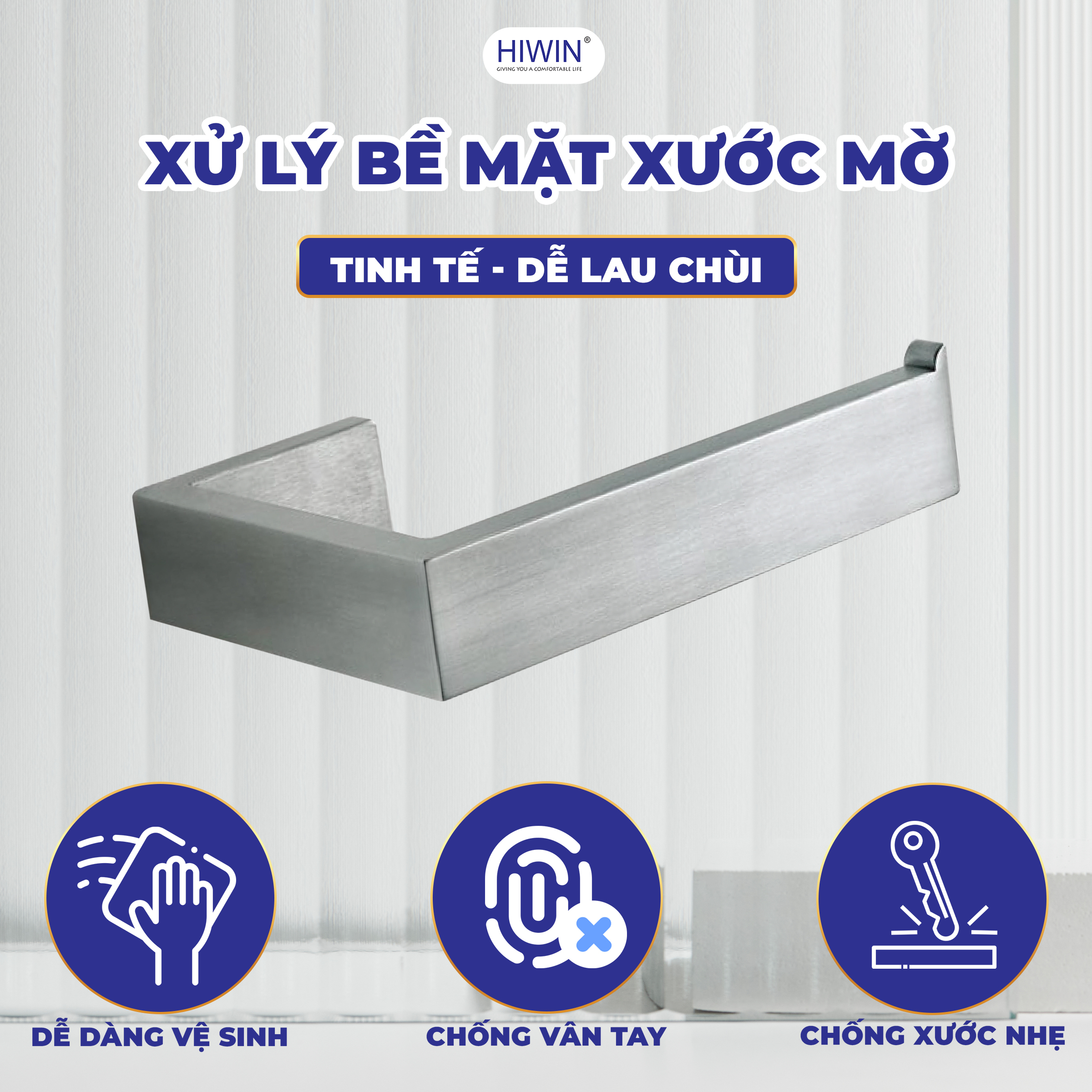 Hiwin Y-1034 sở hữu lớp xử lý xước mờ sang trọng