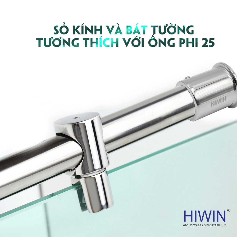 phụ kiện vách tắm kính tiêu chuẩn PKF-180 tương thích ống phí 25