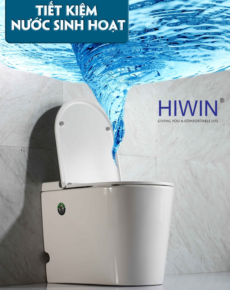Bồn cầu không két nước MT-6040 tiết kiệm nước