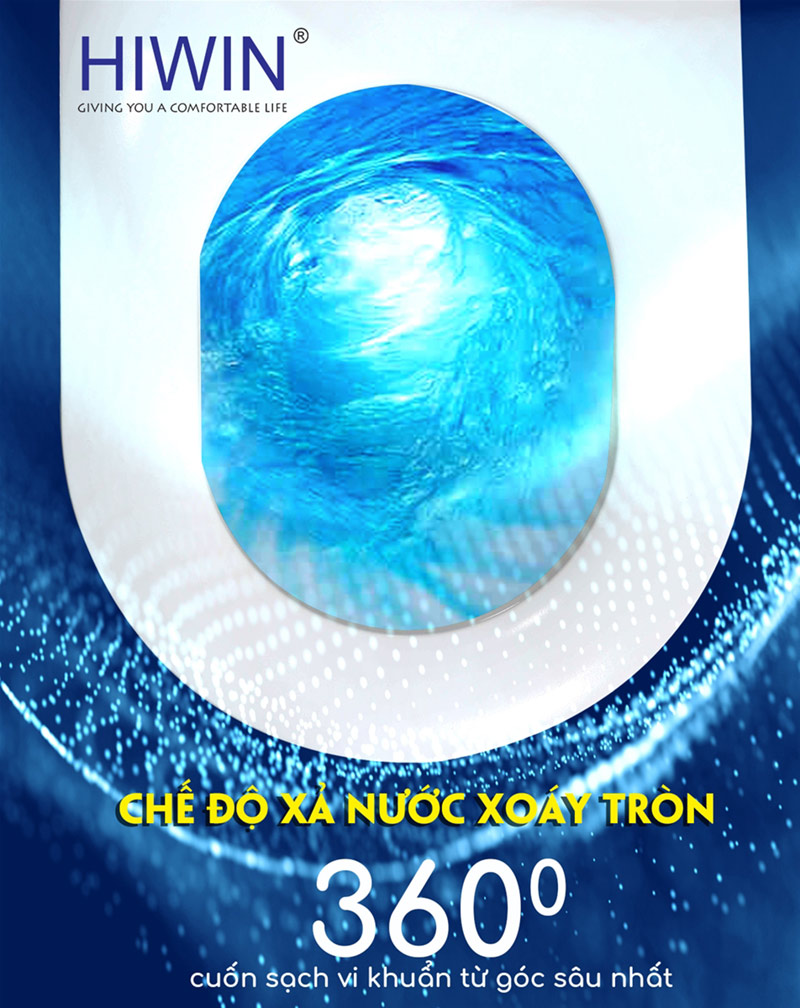 Chế độ xả nước bồn cầu không két nước MT-6040