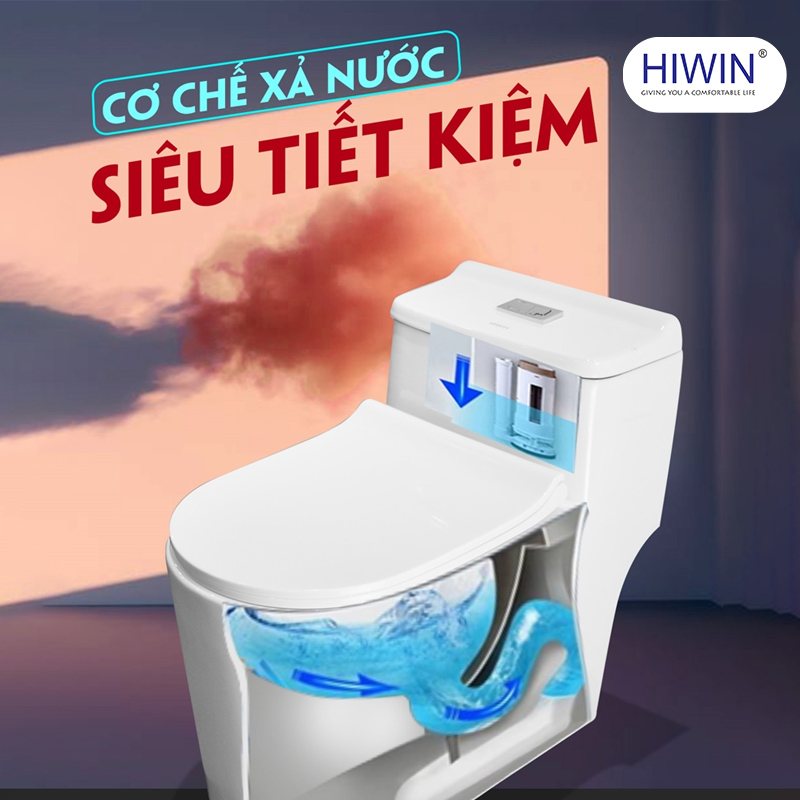 Bồn cầu một khối MT-2020 tiết kiệm nước