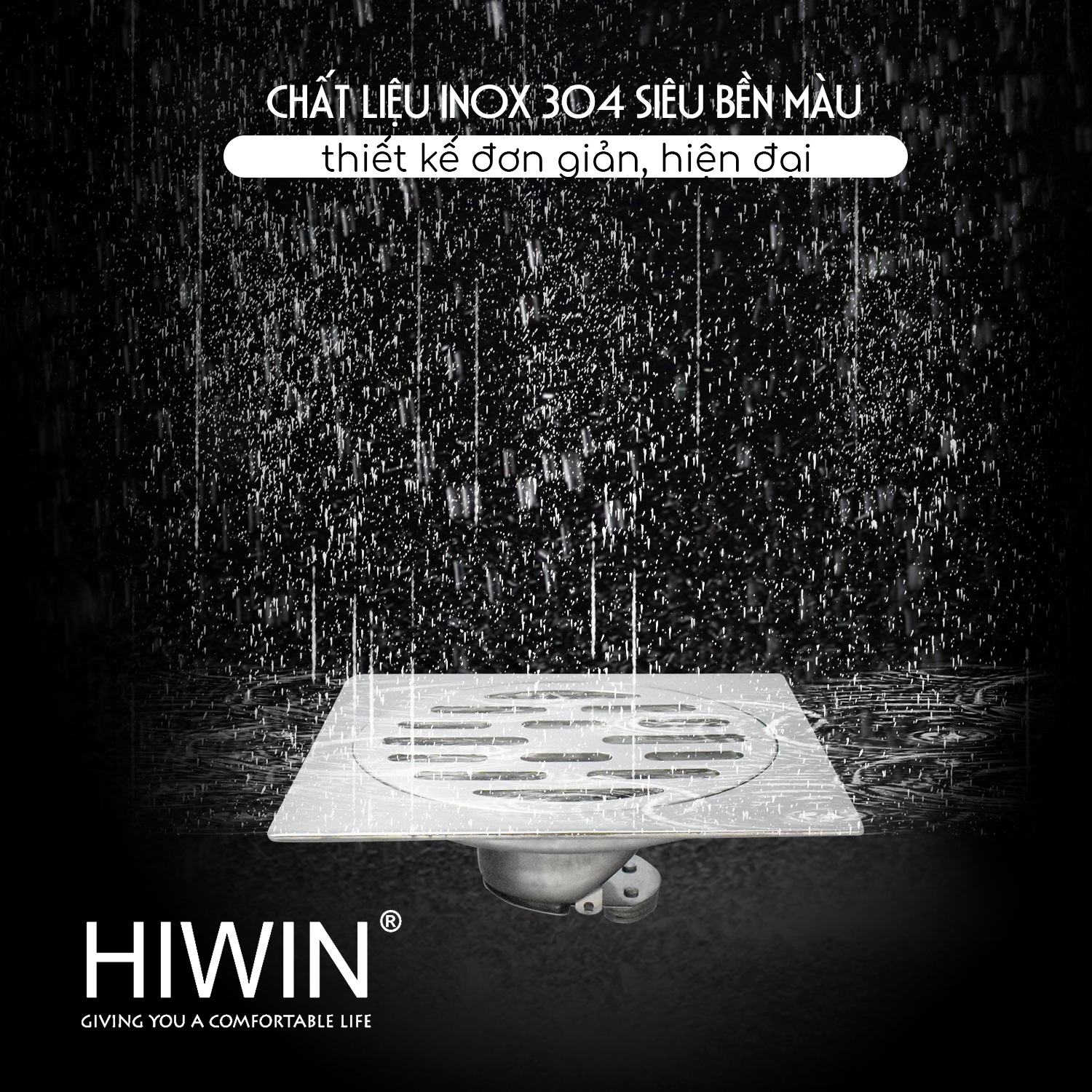 Ga thoát sàn ngăn mùi Hiwin FD-2363