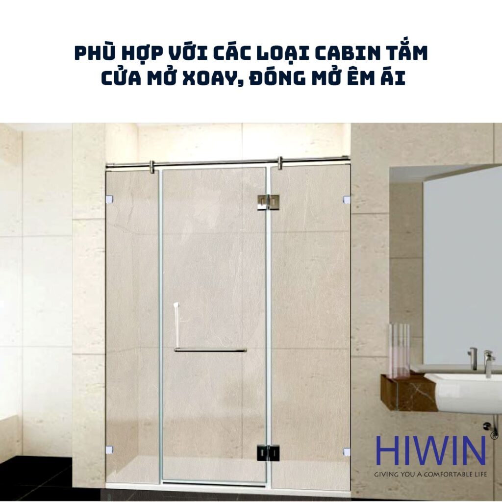 Gioăng chắn nước nhà tắm SP-053 phù hợp với cabin tắm cửa mở xoay
