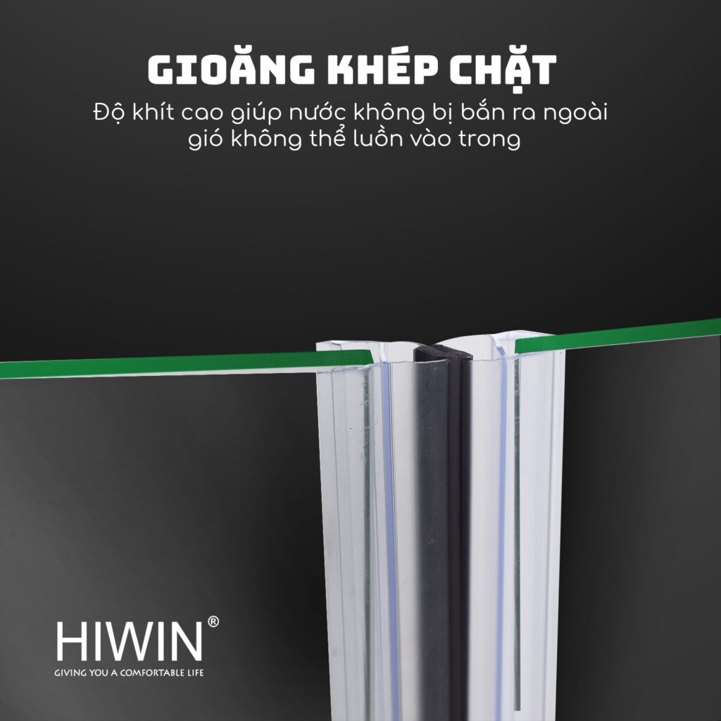 Gioăng từ chắn nước nhà tắm SP-056 có độ khít cao giúp chắn nước tốt