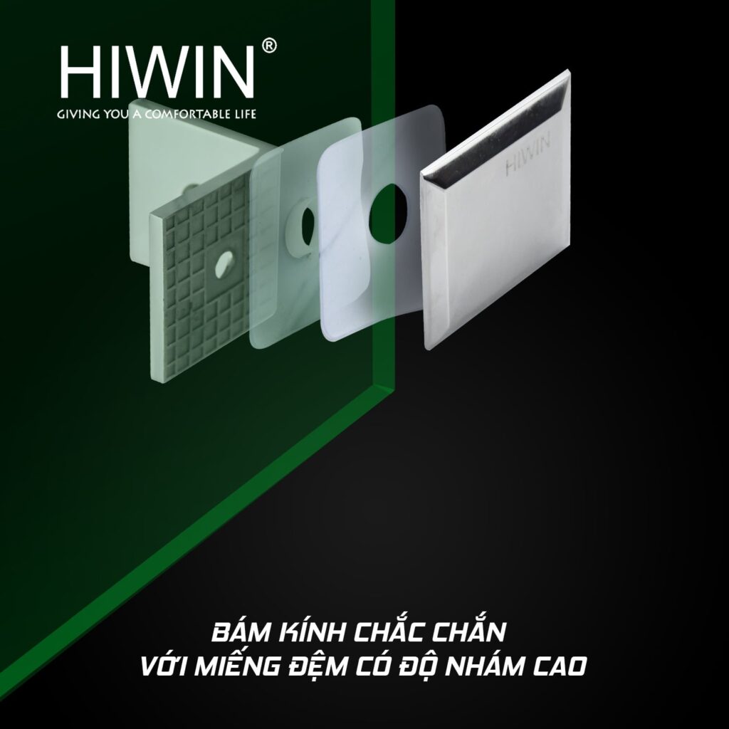 Kẹp kính tường Hiwin