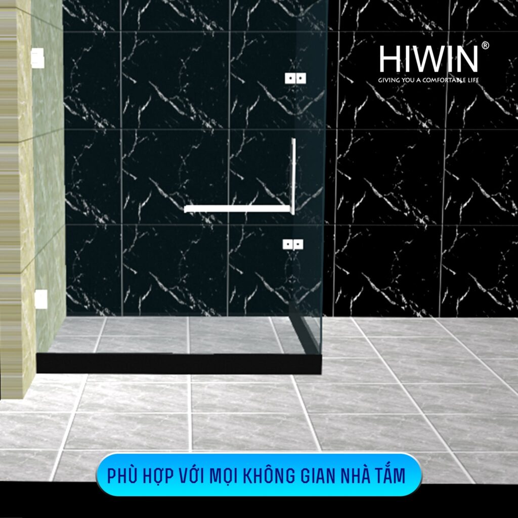 Tay nắm cabin tắm HD-600 phù hợp với mọi không gian nhà tắm