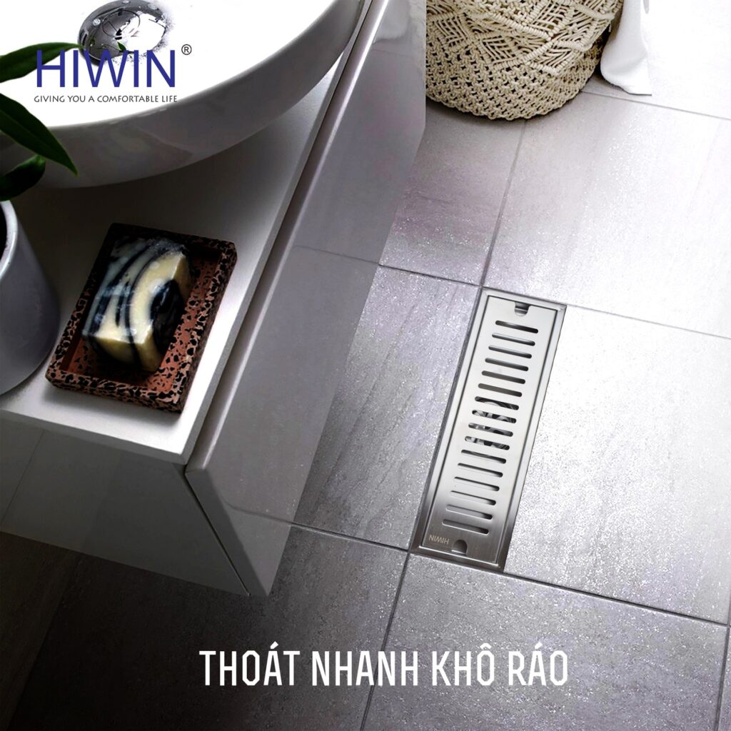 Thoát sàn dài FD-06 giúp bề mặt luôn khô ráo