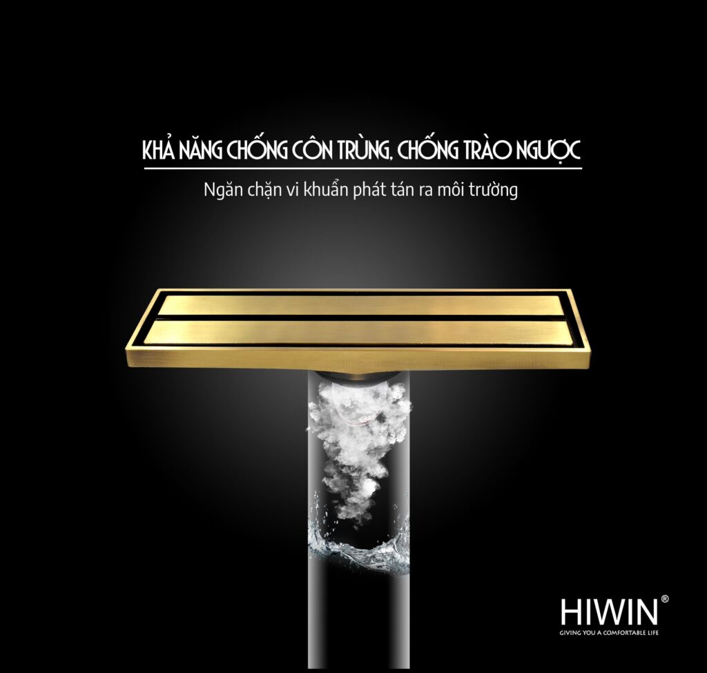 Thoát sàn dài đồng giả cổ FD-4804 có khả năng chống côn trùng