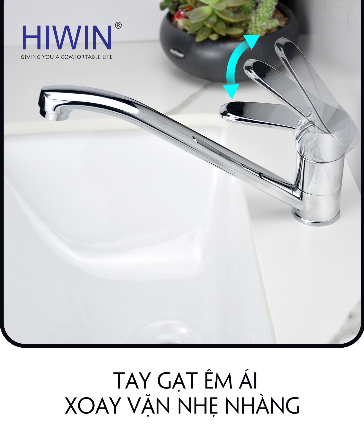 Tay gạt êm điều chỉnh nhiệt tức thì, thao tác chính xác