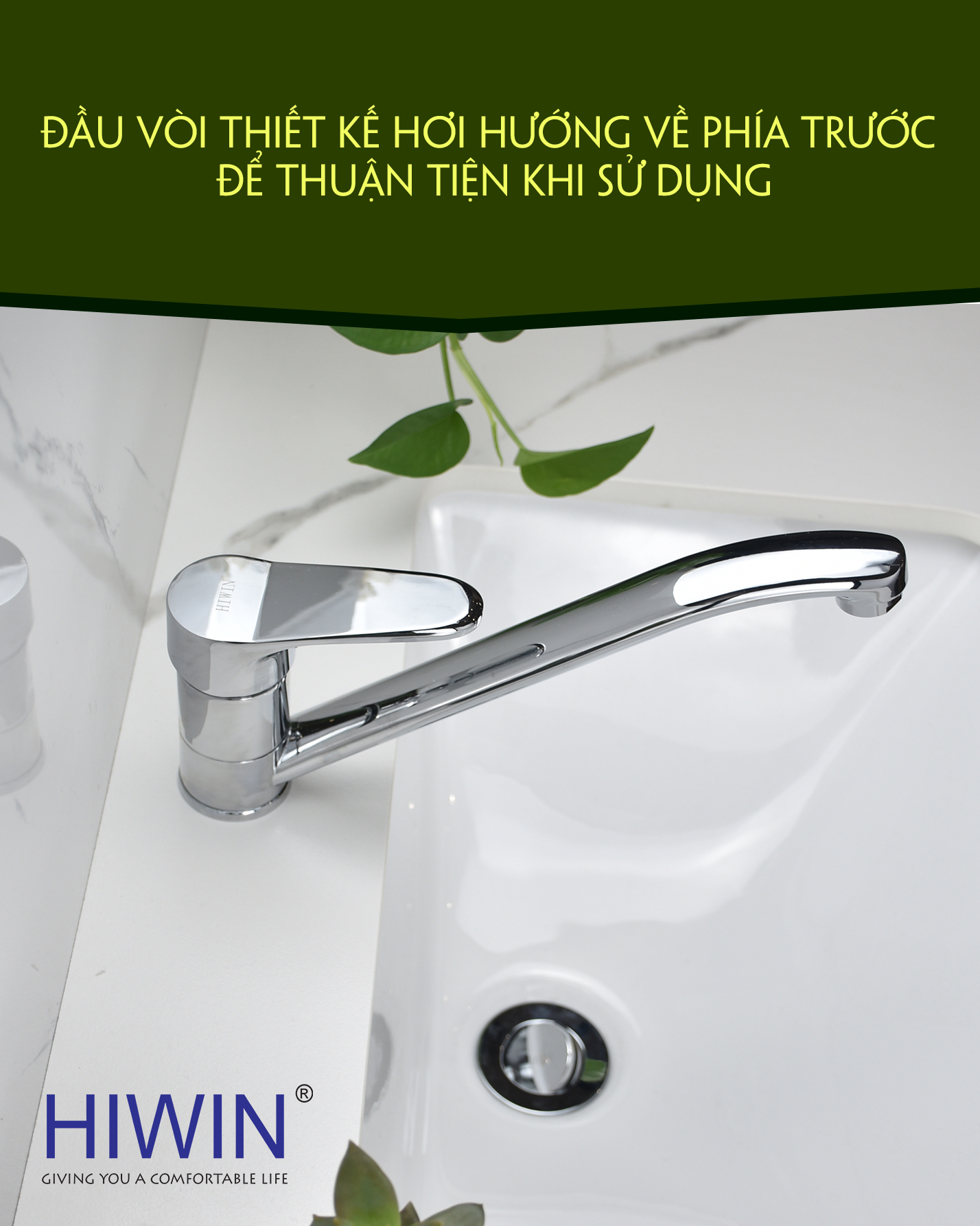 Thuận tiện thao tác trong phòng tắm