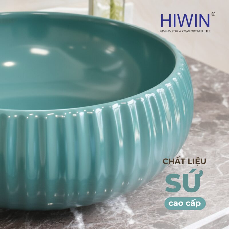 Sứ cao cấp nung ở nhiệt độ cao – bền chắc, chịu lực tốt, duy trì vẻ đẹp lâu dài