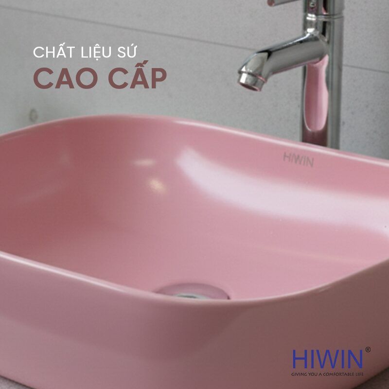 Sản xuất từ sứ cao cấp nung ở nhiệt độ cao, cho độ cứng chắc vượt trội và khả năng chống nứt vỡ hiệu quả.