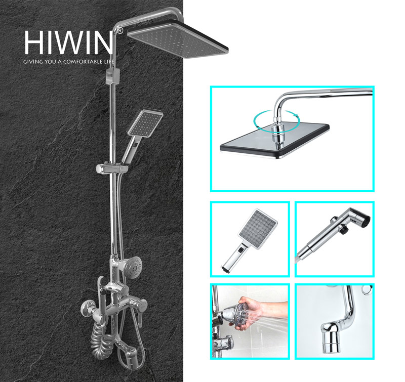 Bộ thiết bị vệ sinh sen vòi cao cấp của Hiwin