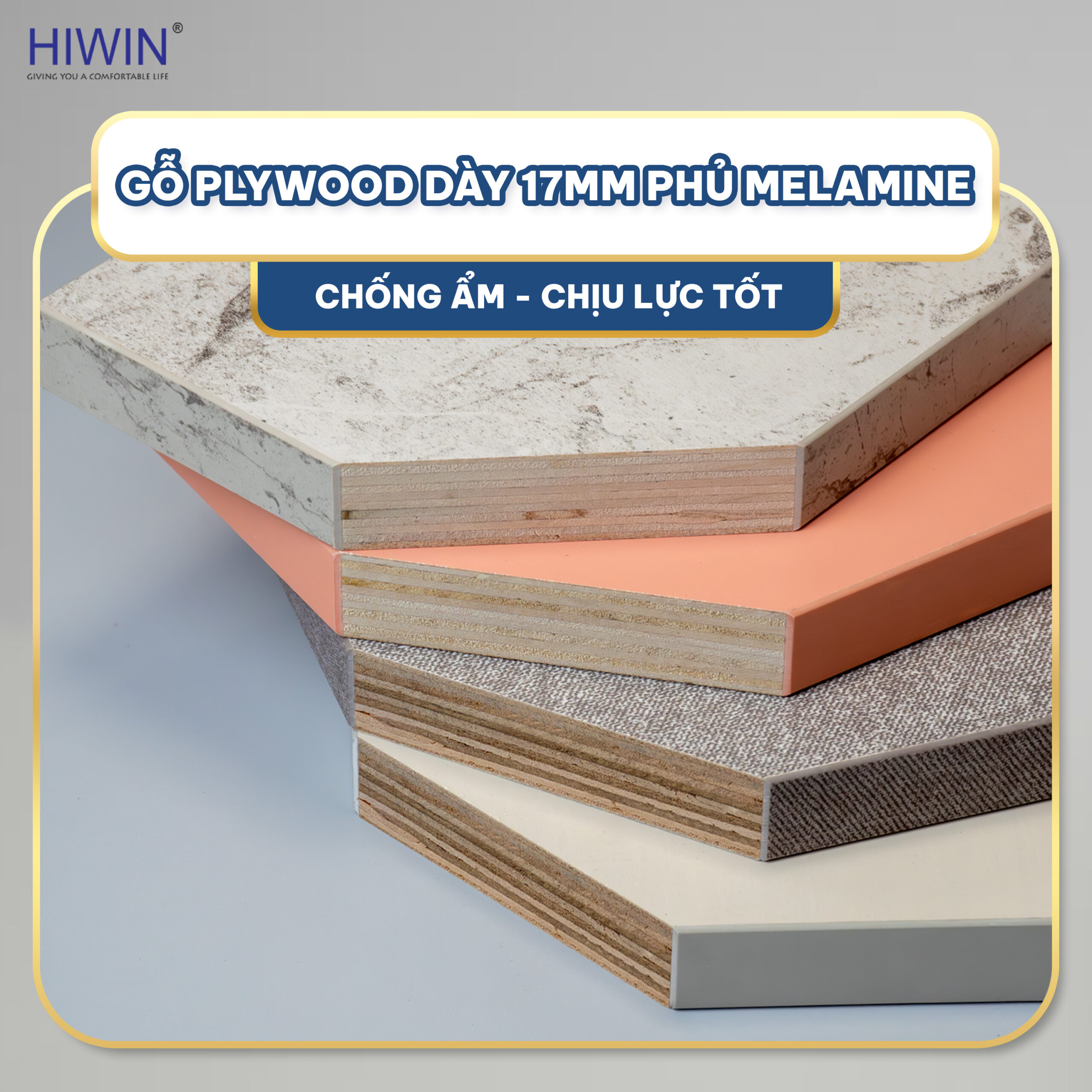 Chất liệu tủ chậu Hiwin C-2212 bền bỉ chống ẩm, chịu lực cực tốt