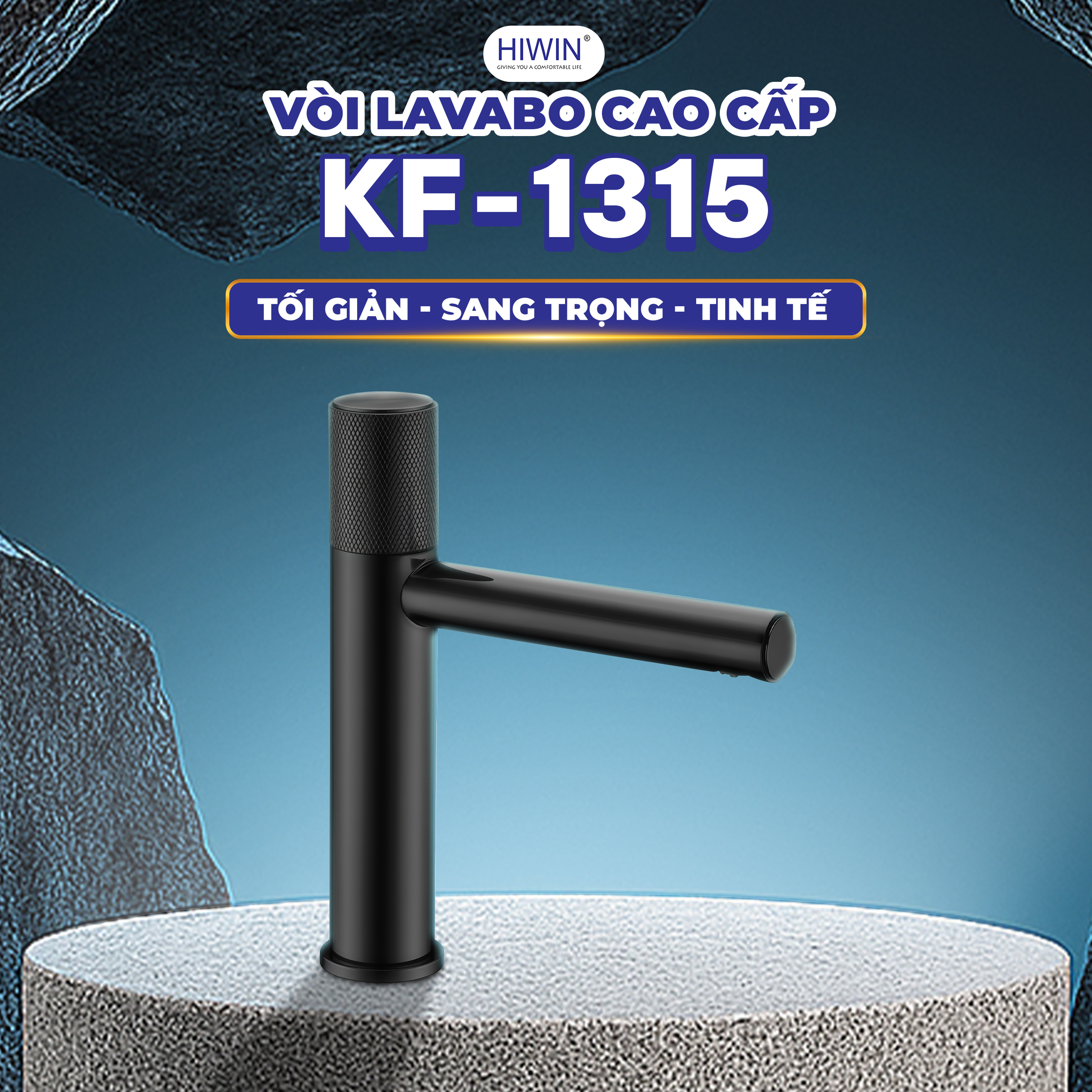 Thiết kế vòi KF-1315 hướng tới sự tối giản