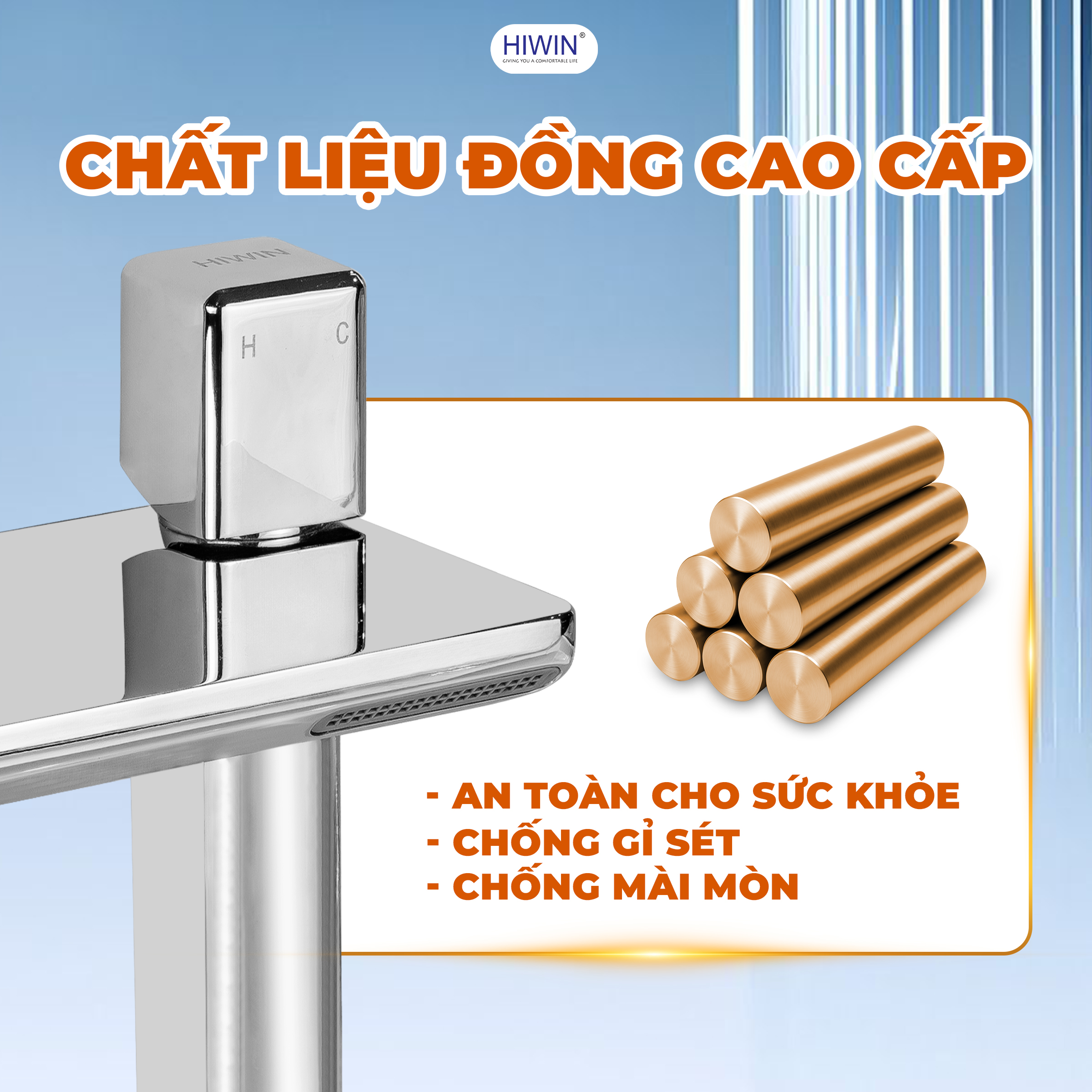 Chất liệu đồng an toàn cho sức khỏe