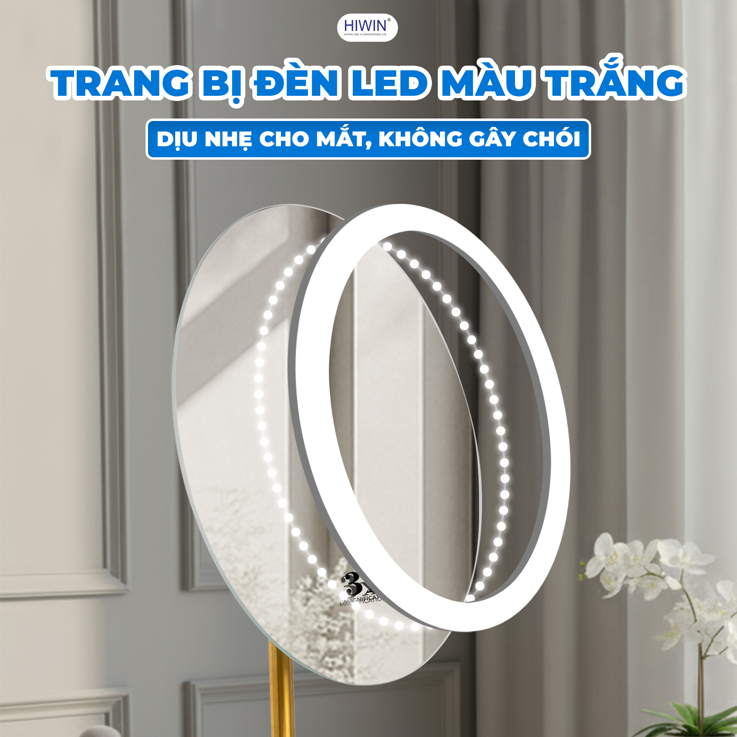 Hệ thống đèn LED tích hợp xung quanh viền