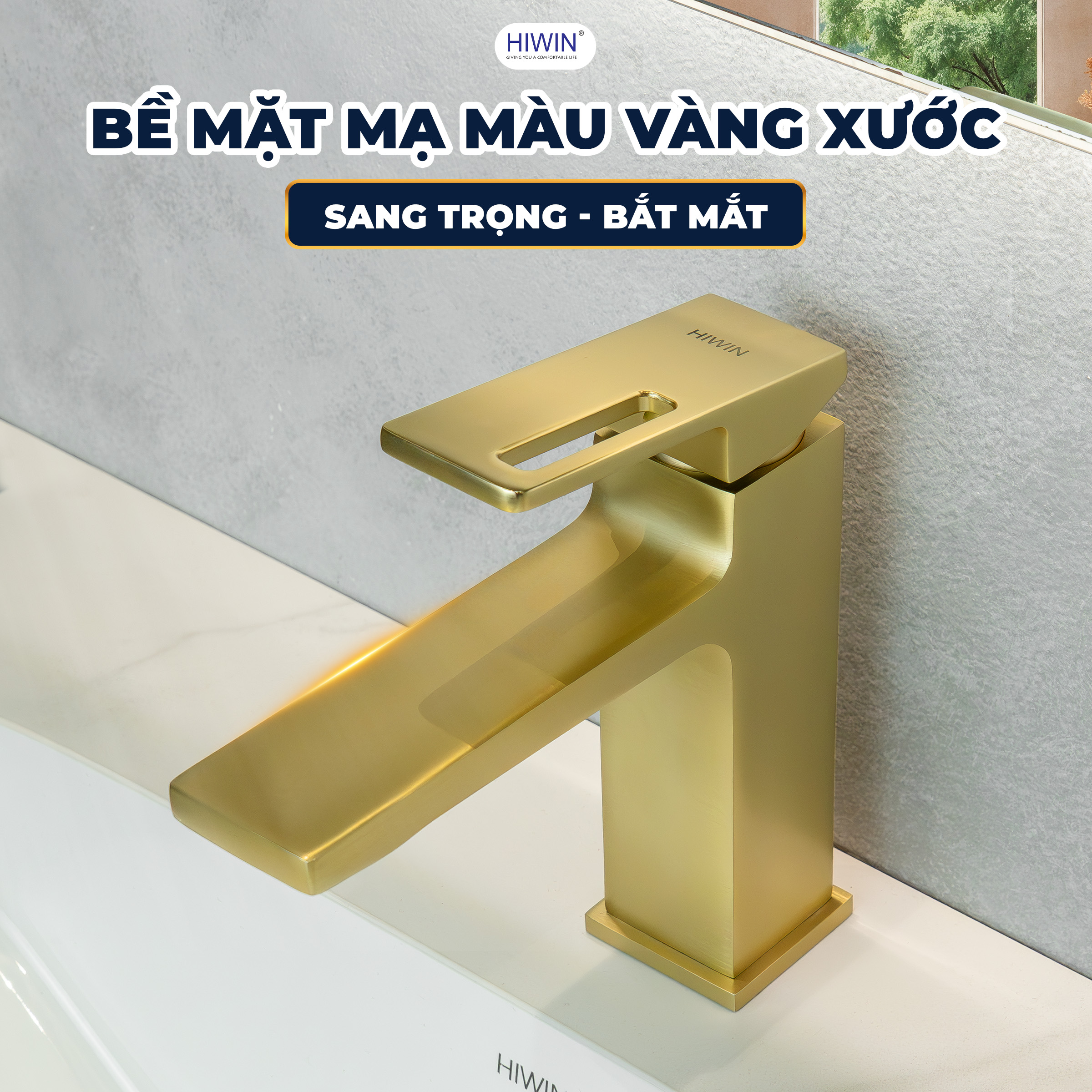 Công nghệ mạ màu vàng xước tiên tiến