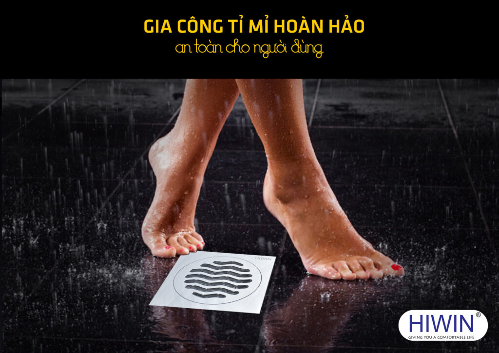 Ga thoát sàn FD-1118 được gia công tỷ mỉ