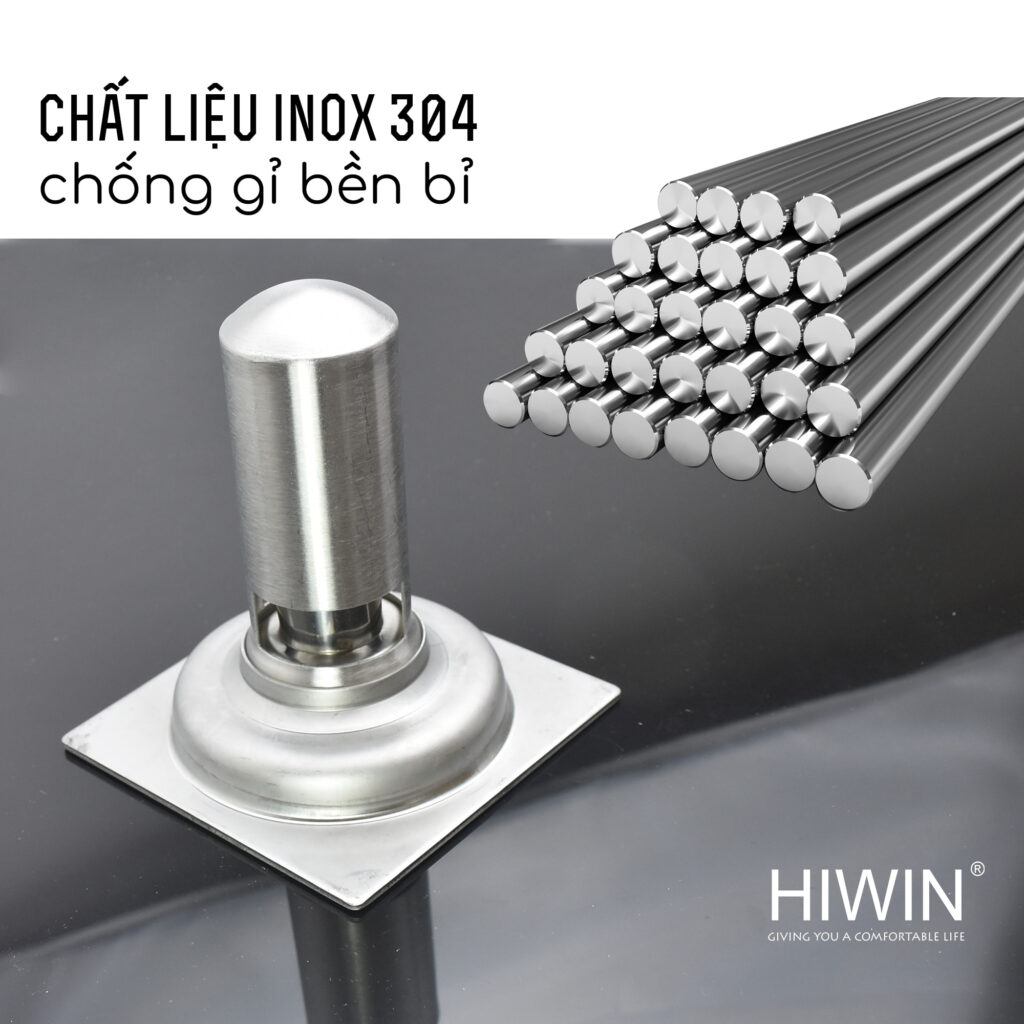 Ga thoát sàn HIWIN FD-4320 chất liệu inox