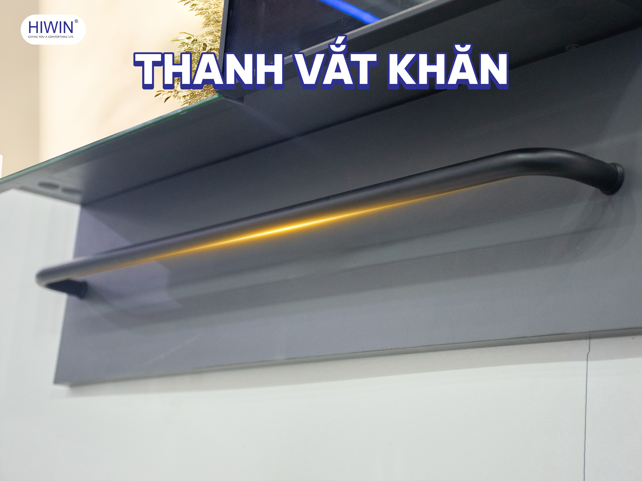 Thanh vắt khăn của tủ gương YP-011