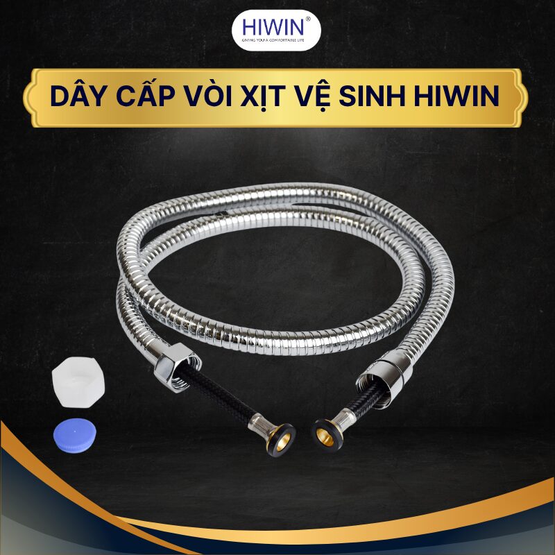Dây cấp vòi xịt vệ sinh Hiwin G6-1.2 - Toàn diện cho hệ thống cấp nước hiện đại