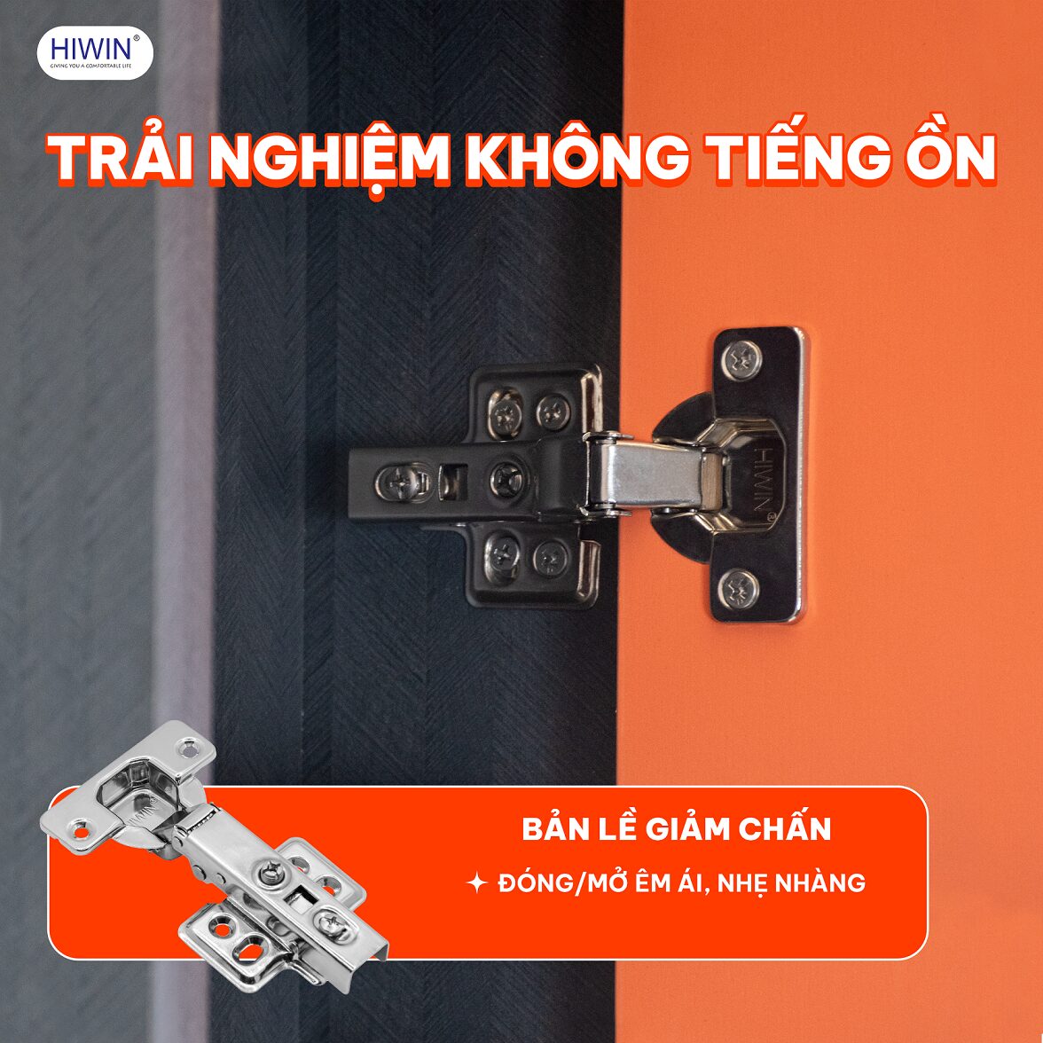 Công năng giảm chấn bộ tủ chậu Lavabo Hiwin YS-2606
