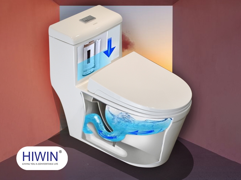 Có 3 loại xả bồn cầu phổ biến hiện nay