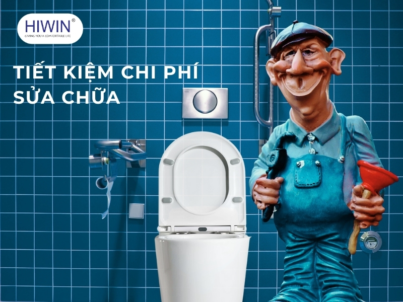 Tiết kiệm chi phí sửa chữa khi bạn đã nắm được cấu tạo bồn cầu 1 khối