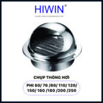 Chụp thông hơi có lưới Hiwin ngăn côn trùng phi 60/ 76 /80/ 110/ 120/ 150 /160 /180 /200 /250