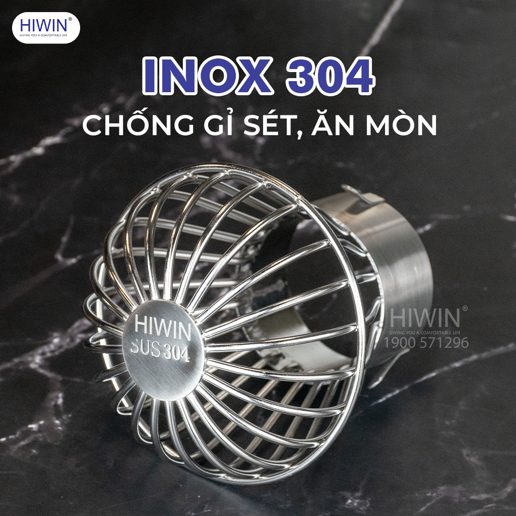 Cầu chắn rác nan sọc Hiwin được chế tạo từ inox 304 cao cấp