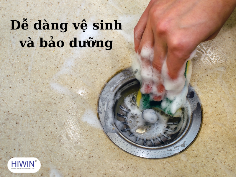 Vệ sinh ga thoát sàn tốt dễ dàng