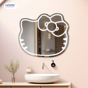 Gương thông minh Hiwin M-KT8090LD-H Hello Kitty siêu dễ thương led sấy
