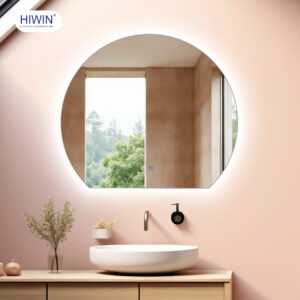 Gương thông minh hiwin M-C8070-H tròn khuyết sang trọng