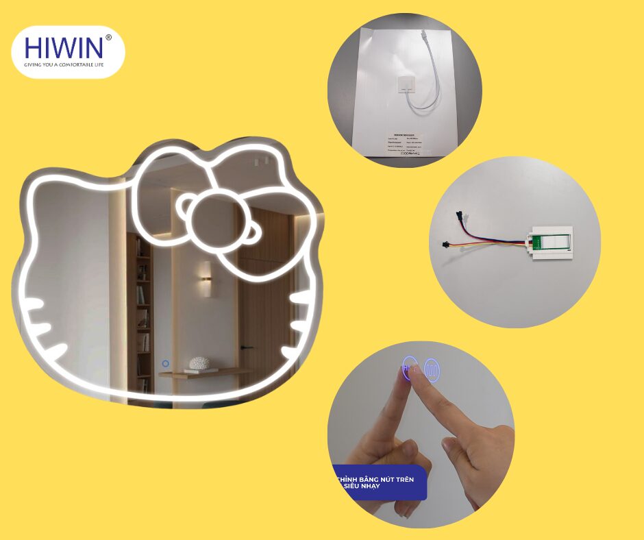 Gương thông minh nhà tắm là thiết bị tích hợp giữa gương soi và công nghệ hiện đại