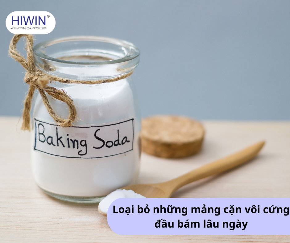 Vệ sinh vòi hoa sen nhanh chóng