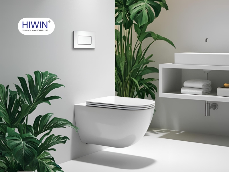 Bồn cầu treo tường có khả năng tiết kiệm nước
