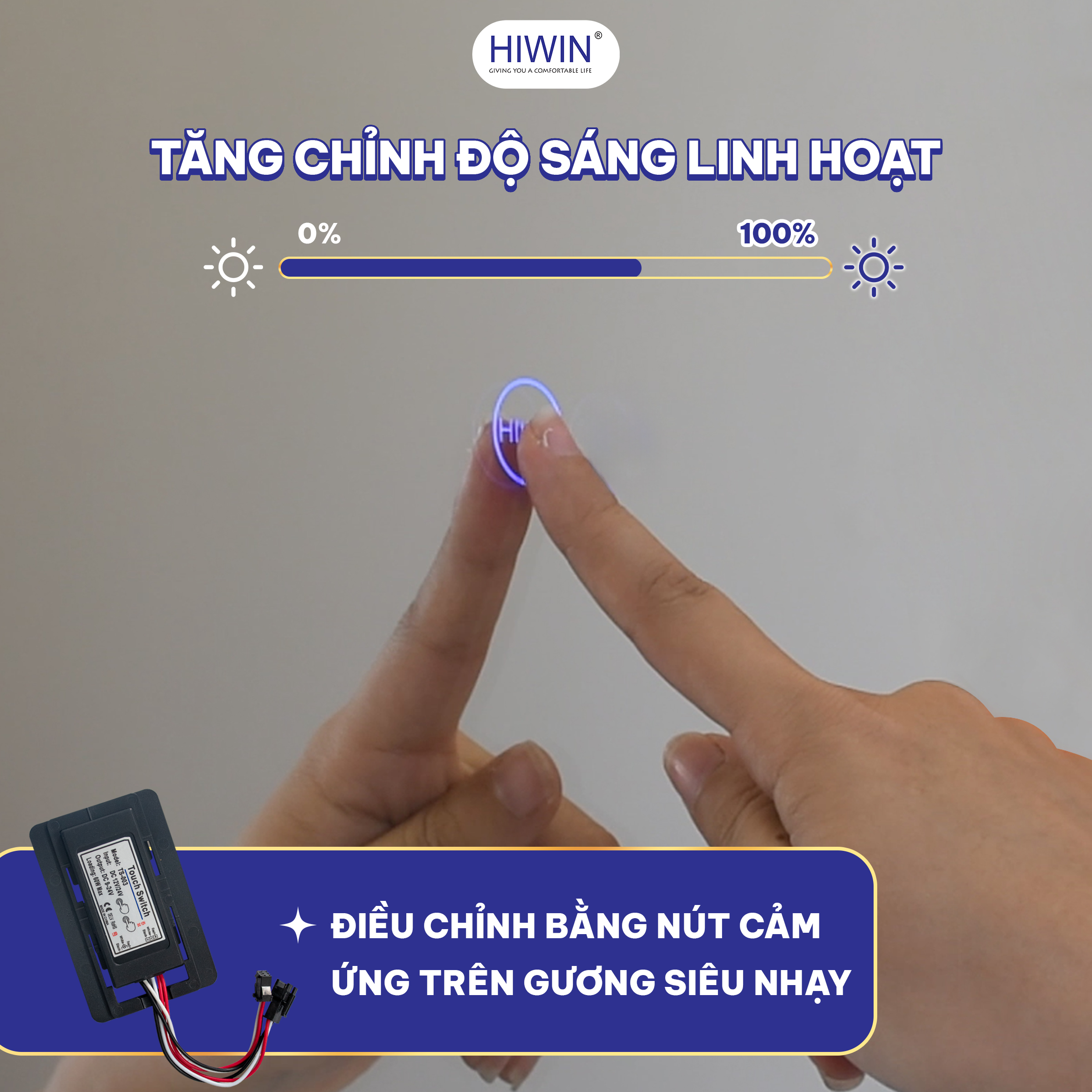 Gương thông minh Hiwin M-C110LD-7