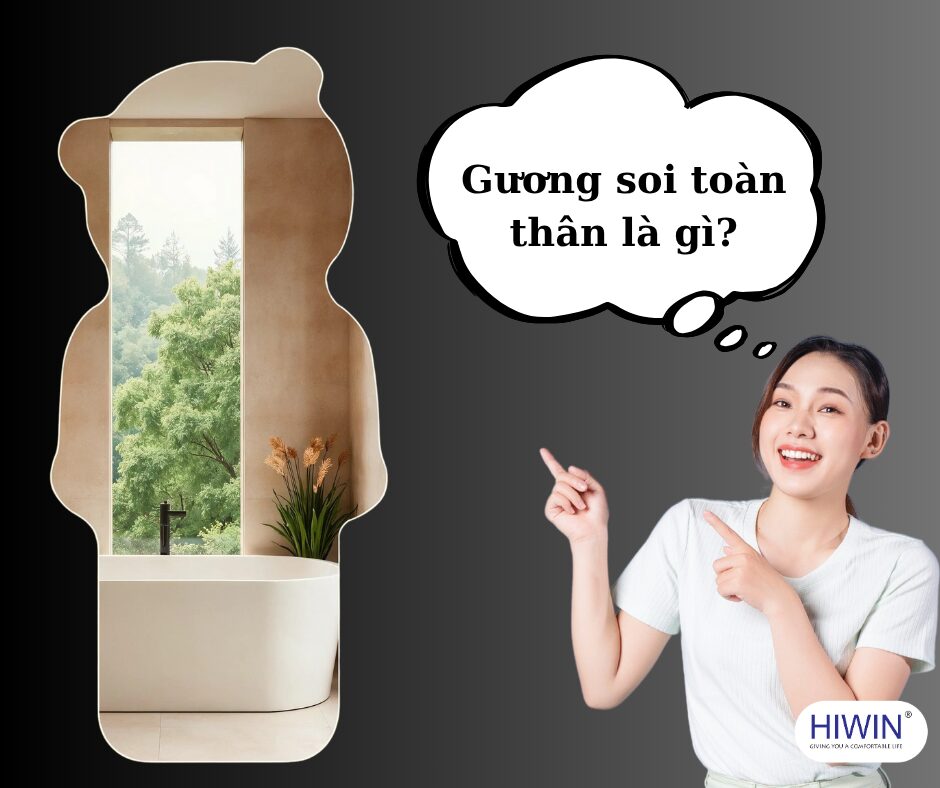 Gương soi toàn thân – Xu hướng nội thất trong không gian sống hiện đại