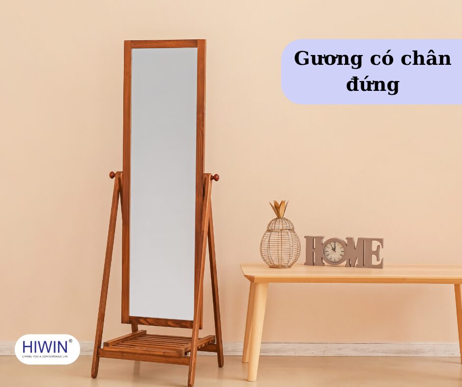 Gương soi toàn thân – Xu hướng nội thất trong không gian sống hiện đại