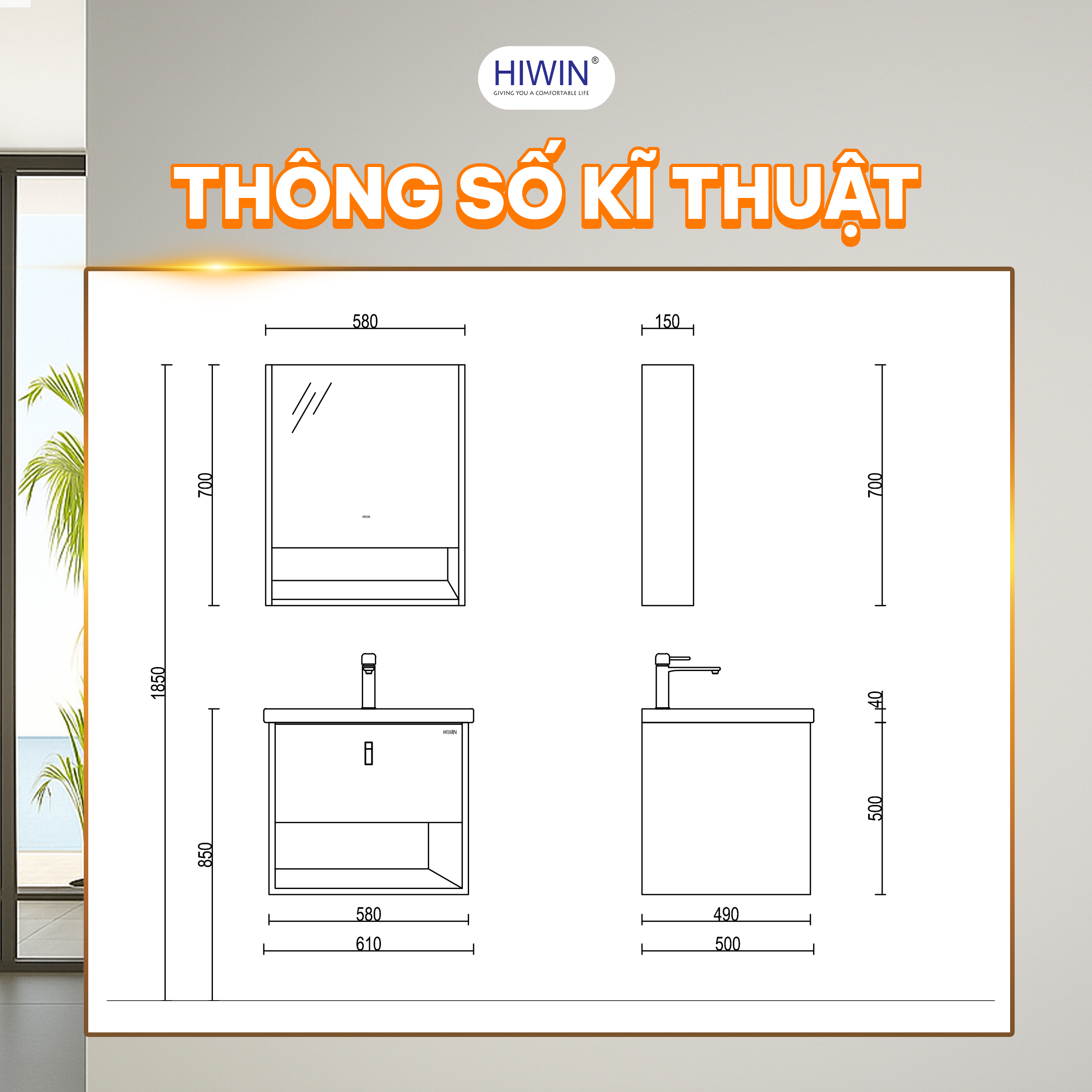 Thông số kỹ thuật của Hiwin YP-001