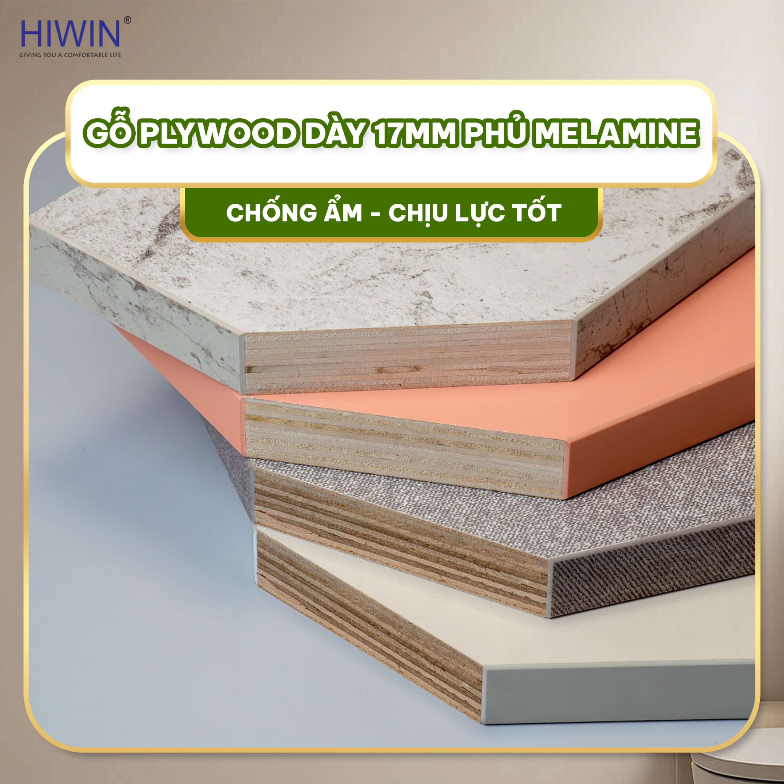 Hiwin YS-2641 sử dụng gỗ Plywood