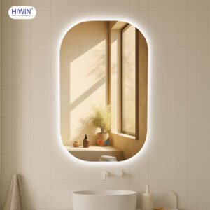 Gương thông minh hiwin M-806-5 kích thước: 500x800mm góc bo tròn an toàn