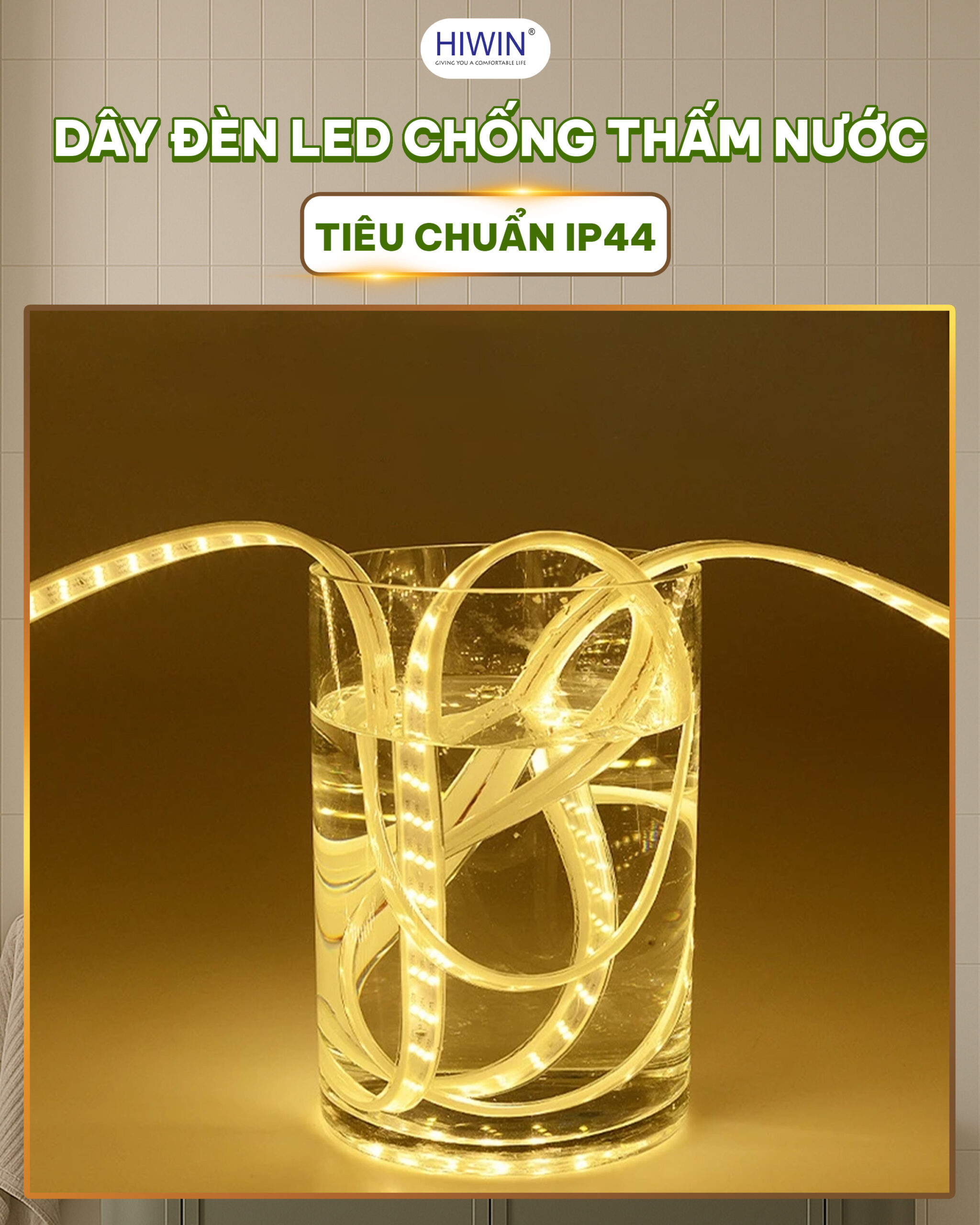 Gương thông minh hiwin M-806-5 kích thước: 500x800mm góc bo tròn an toàn